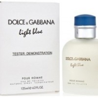 Тестер Туалетная вода Dolce & Gabbana " Light blue pour homme " 125ml (производитель Великобритания) - Интернет-магазин парфюмерии в Екатеринбурге Дисконт- Парфюм